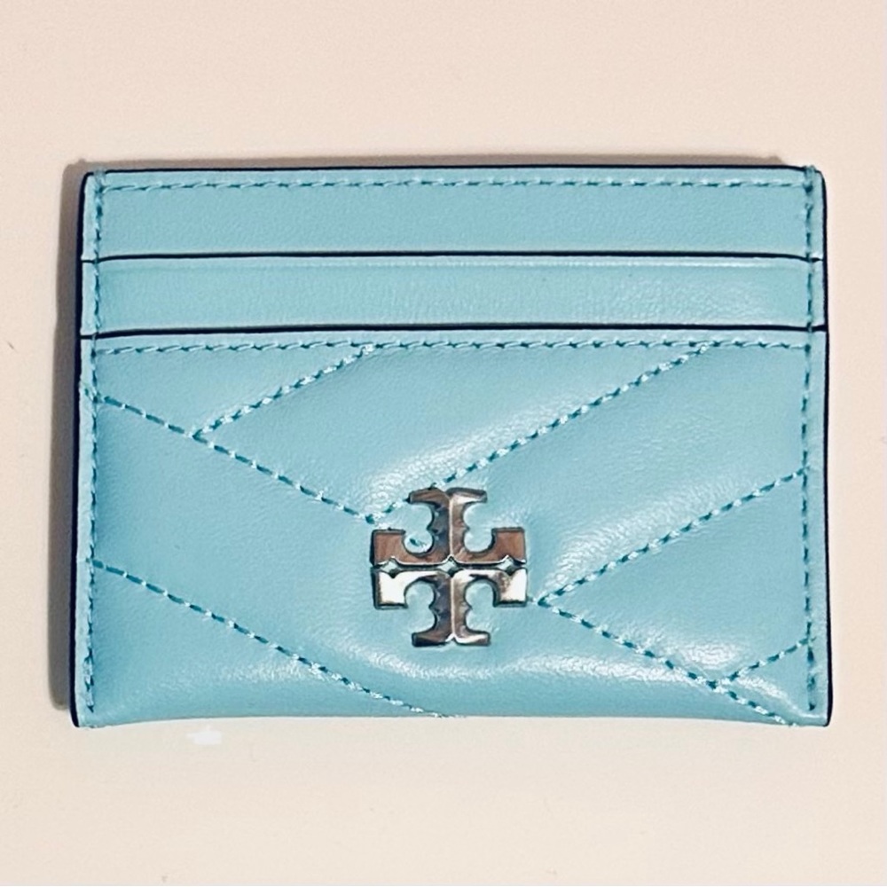 TORY BURCH Kira Chevron Card Case